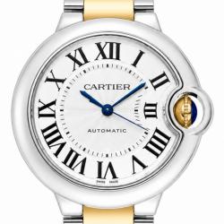 Cartier Ballon Bleu De 33MM Two- Tone Watch